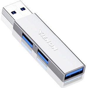 USB 3.0 Hub, VIENON Aluminium 3-Port USB Hub USB Splitter USB Expander for Lapto